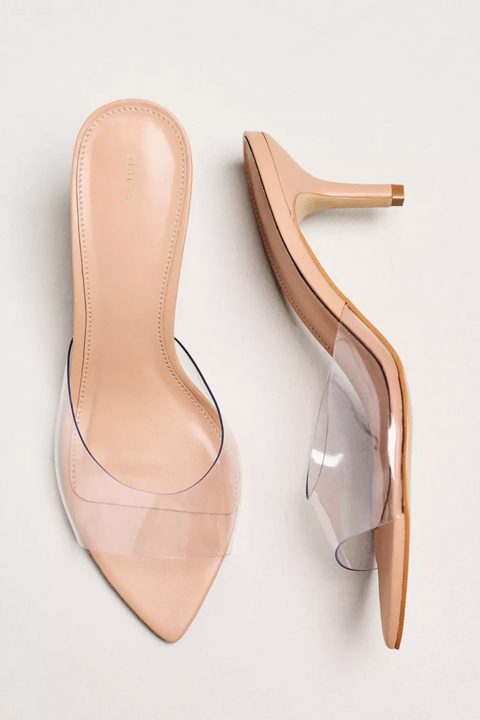 Anthropologie
Maeve Pvc Pointed-Toe Mule Heels